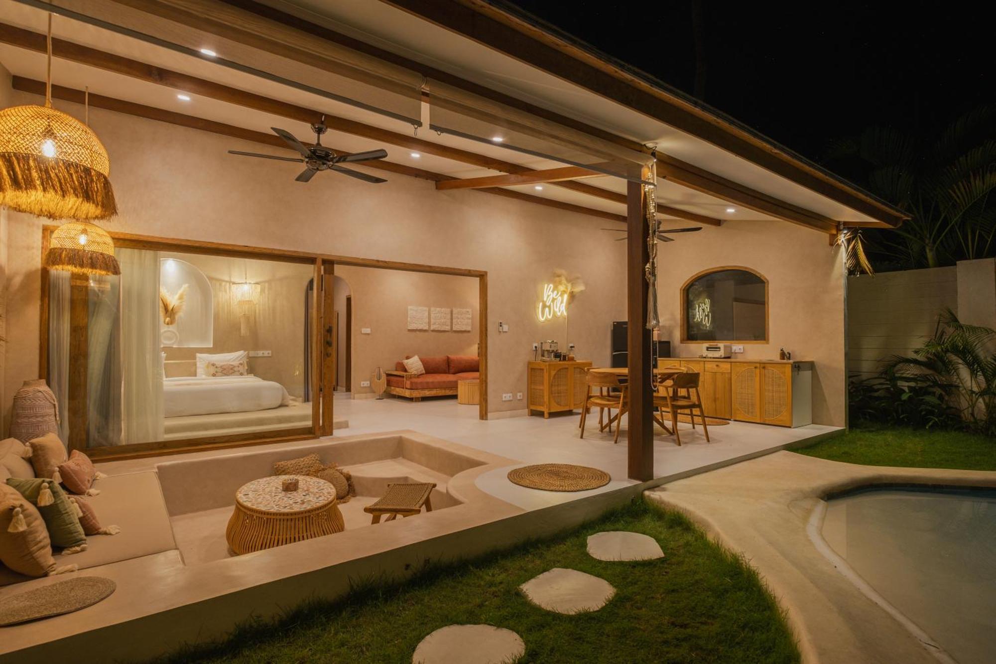 Gili Boho Villas - Aesthetic Private Pool Villas Gili Trawangan Bagian luar foto