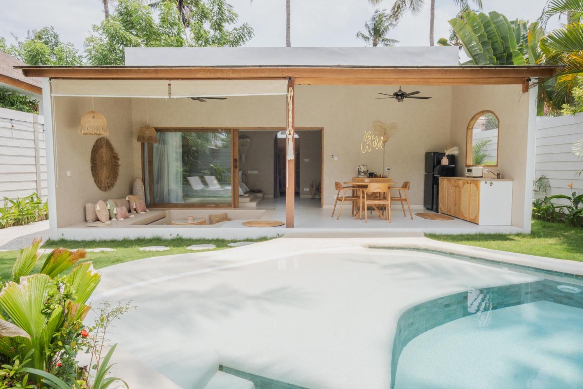 Gili Boho Villas - Aesthetic Private Pool Villas Gili Trawangan Bagian luar foto