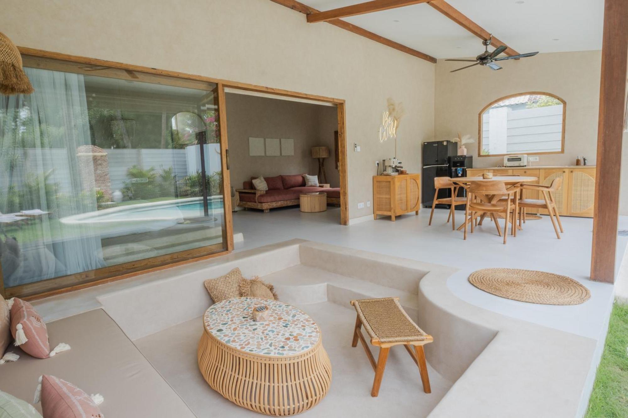 Gili Boho Villas - Aesthetic Private Pool Villas Gili Trawangan Bagian luar foto